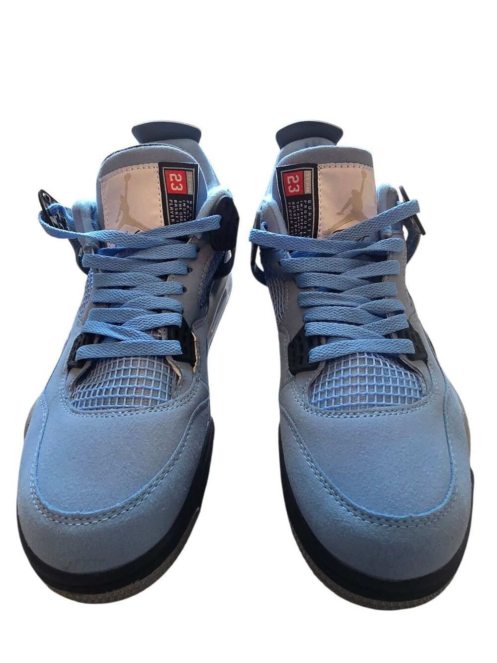 Nike Air Jordan 4 Retro University Blue Sneaker Blue Men Size 12 (New W/O Box)